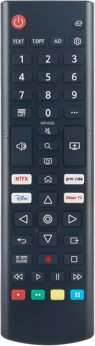 ALLIMITY AKB 76037605 Remote Control Replace fit for LG OLED QNED 4K UHD TV NANO75 NANO80 NANO85 NANO86 NANO88 NANO9+ - ShopVlot