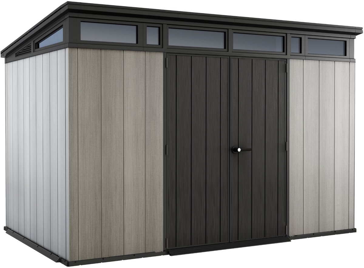 Bol.com Keter Artisan 117 Tuinhuis - 340x218x226cm - Grijs aanbieding