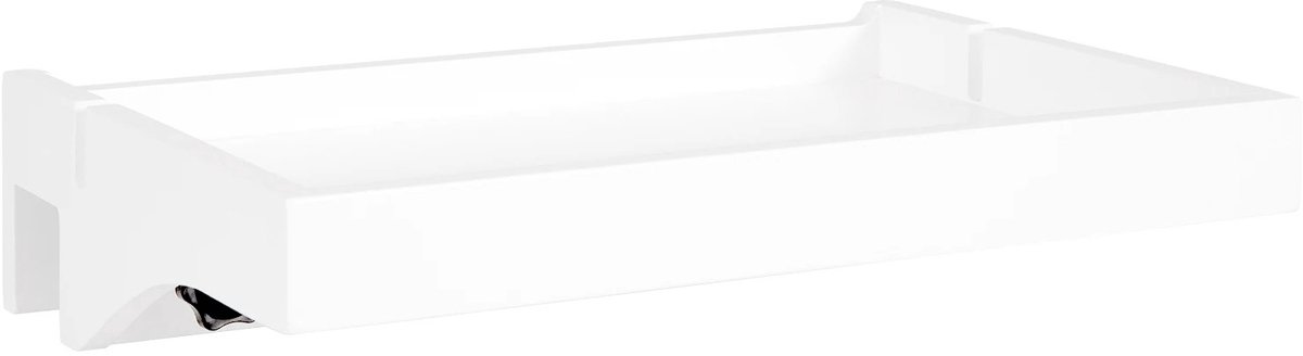 Nyoz bedplank - Nachtkastje - Bedtafel - Zwevend nachtkastje - Bamboe - Bedframes van 1 tot 3 cm - Kabelsleuven - 36 x 25 x 8 cm