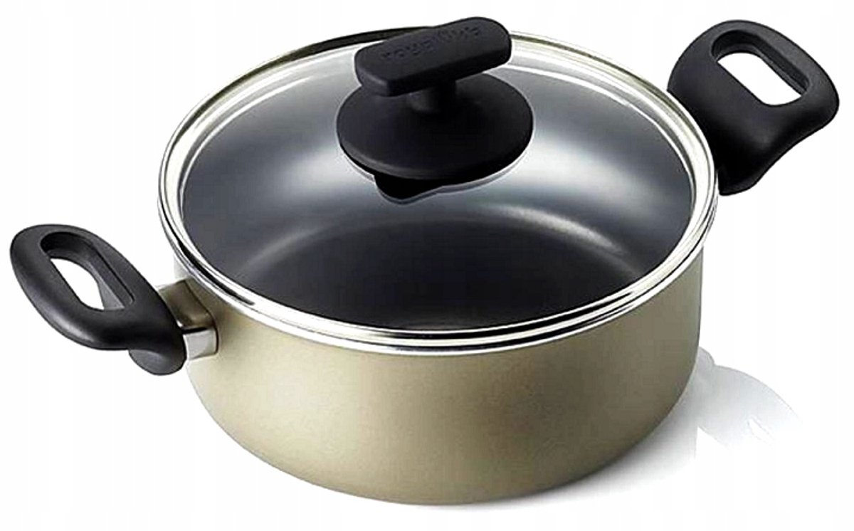 Aluminium Pan met Deksel 2.4L - Geschikt voor Inductie & Gas