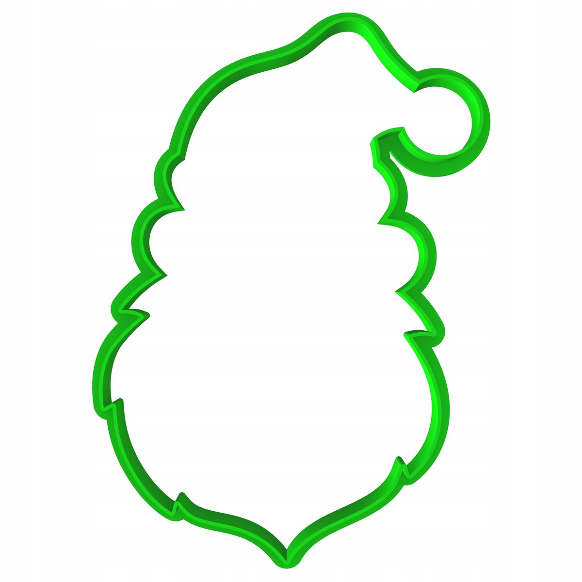 Kerstkoekjesvorm Kerstman XL 12cm - Perfect voor Bakken