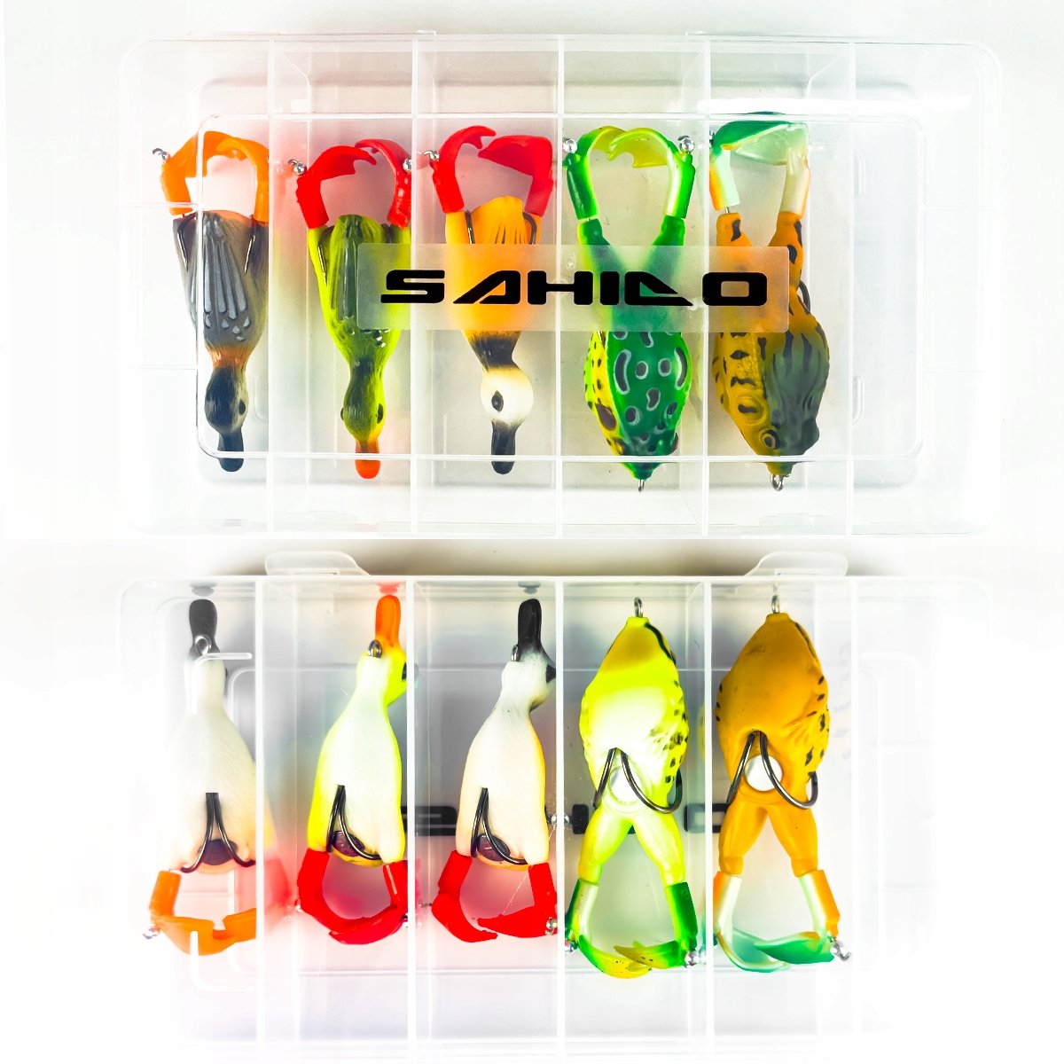 Sahido Surface Killer Set: 5 Topwater Vliegen voor Snoek & Meerval