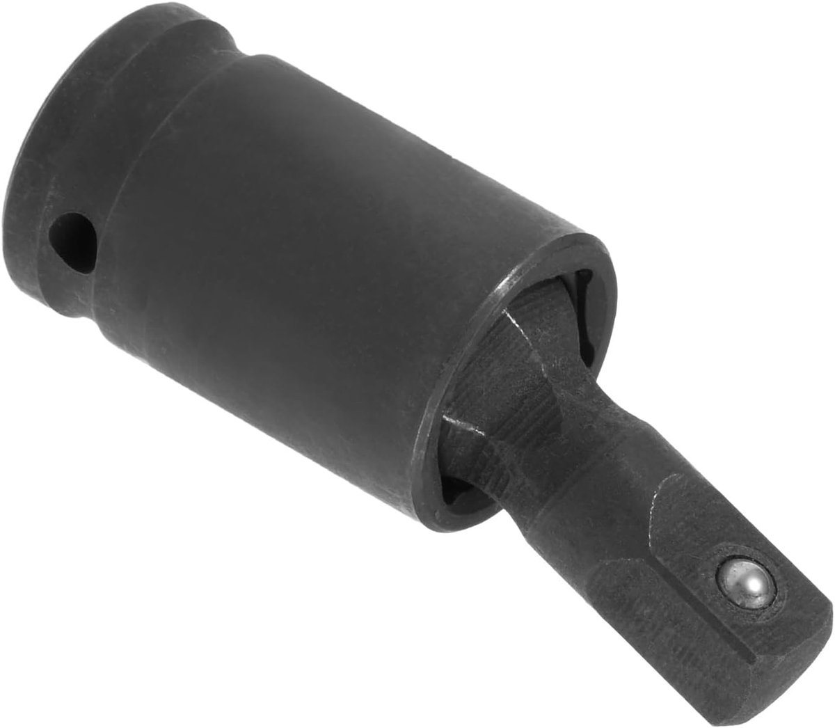 Universal Hinge Socket, 1/4 Inch Drive, Cr-V Phosphate Black Spring Ball Almighty Design Swivel Bushing Adapter - ShopVlot