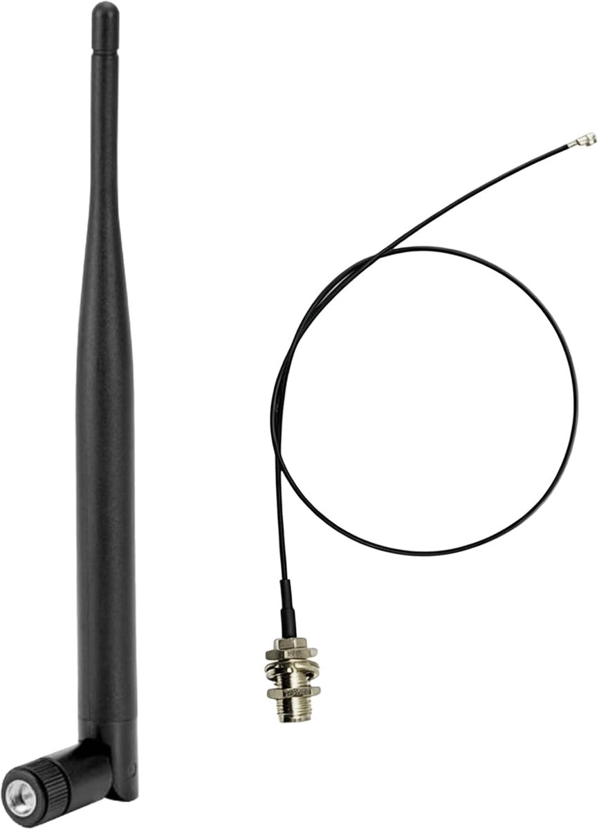 1 stuk 868 MHz 915 MHz LoRa antenne 5dBi Gain, SMA stekker 195 mm met SMA bus RF antenne-adapterkabel, voor gateway - ShopVlot