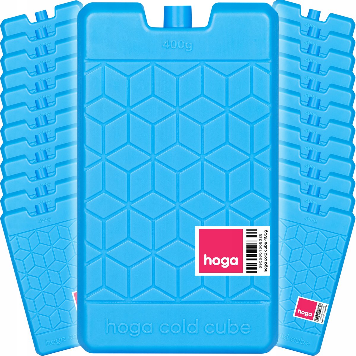 24x Koelblok voor Koelbox - 400g - Lange Houdbaarheid