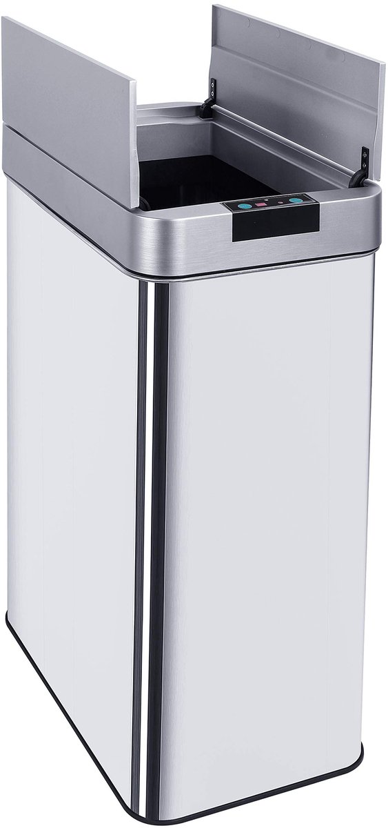 Poubelle automatique 90L SILVERLAKE Inox - ShopVlot