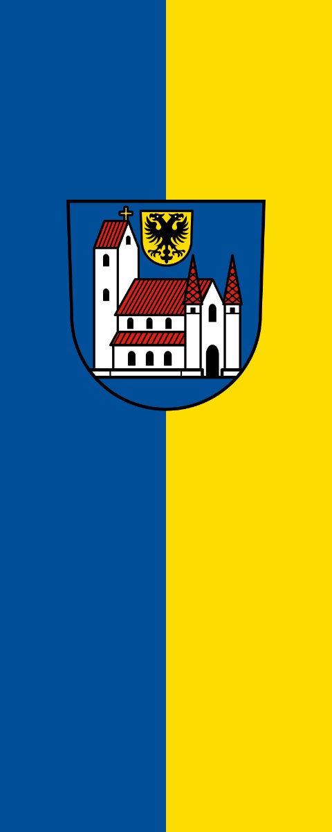 Vlag Leutkirch 200x300cm