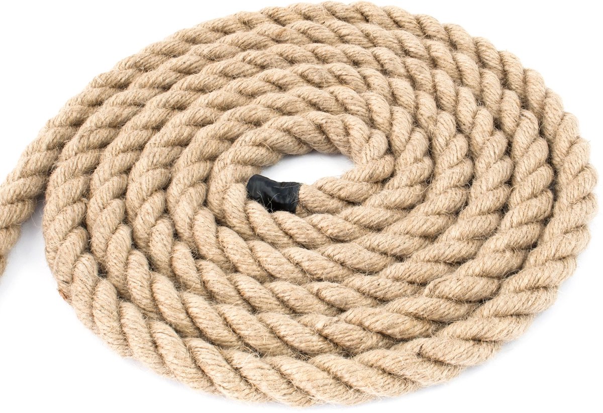 Merkloos Jutekouw Touw 18mm 35m - Decoratief & Robuust