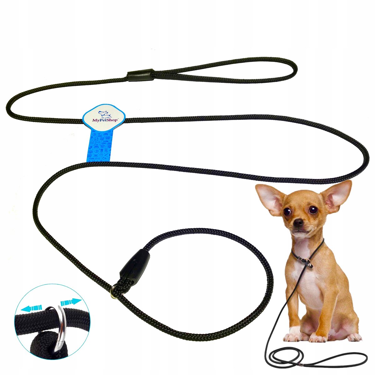 Ringriem voor Honden & Katten, 185cm, 0.6mm Dikte