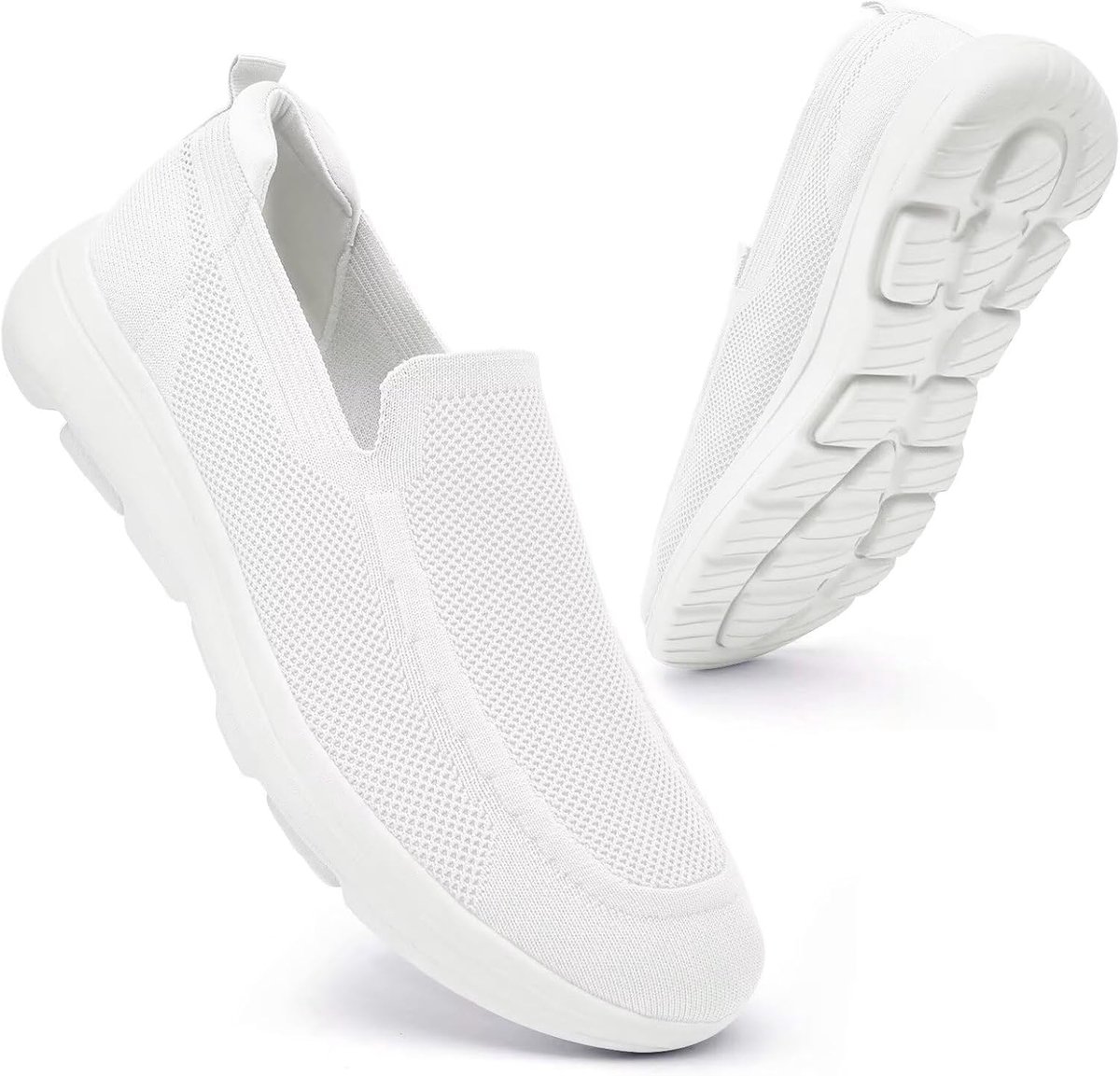 konhill Slip-On Sport Schoenen Heren - Lichtgewicht, Ademend & Comfort voor Wandelen, Fitness en Dagelijks Gebruik - ShopVlot