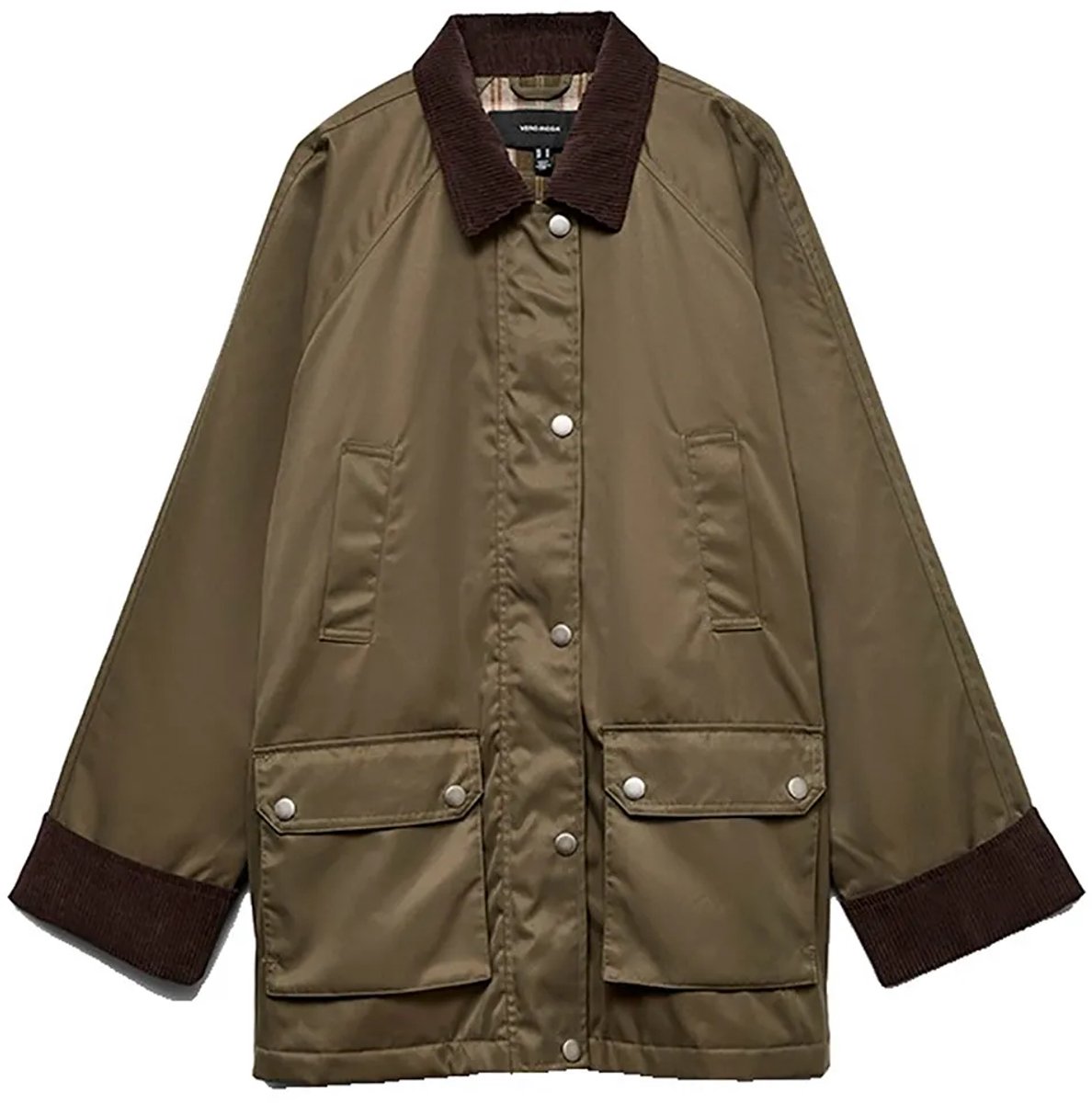 Vero Moda Wales Jas Bruin L Vrouw
