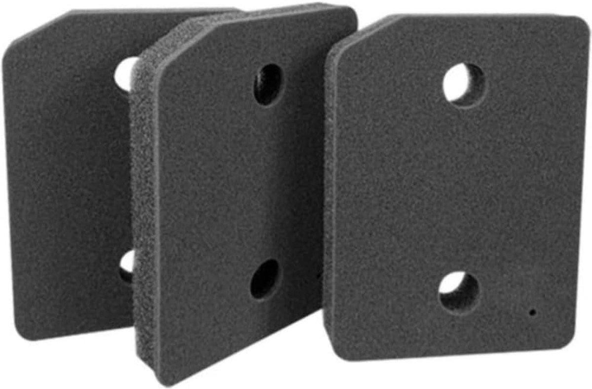 3 stuks Filter spons foam van condensor wasdroger alternatief compatibel met Miele - 210 x 155 x 30 mm - ShopVlot
