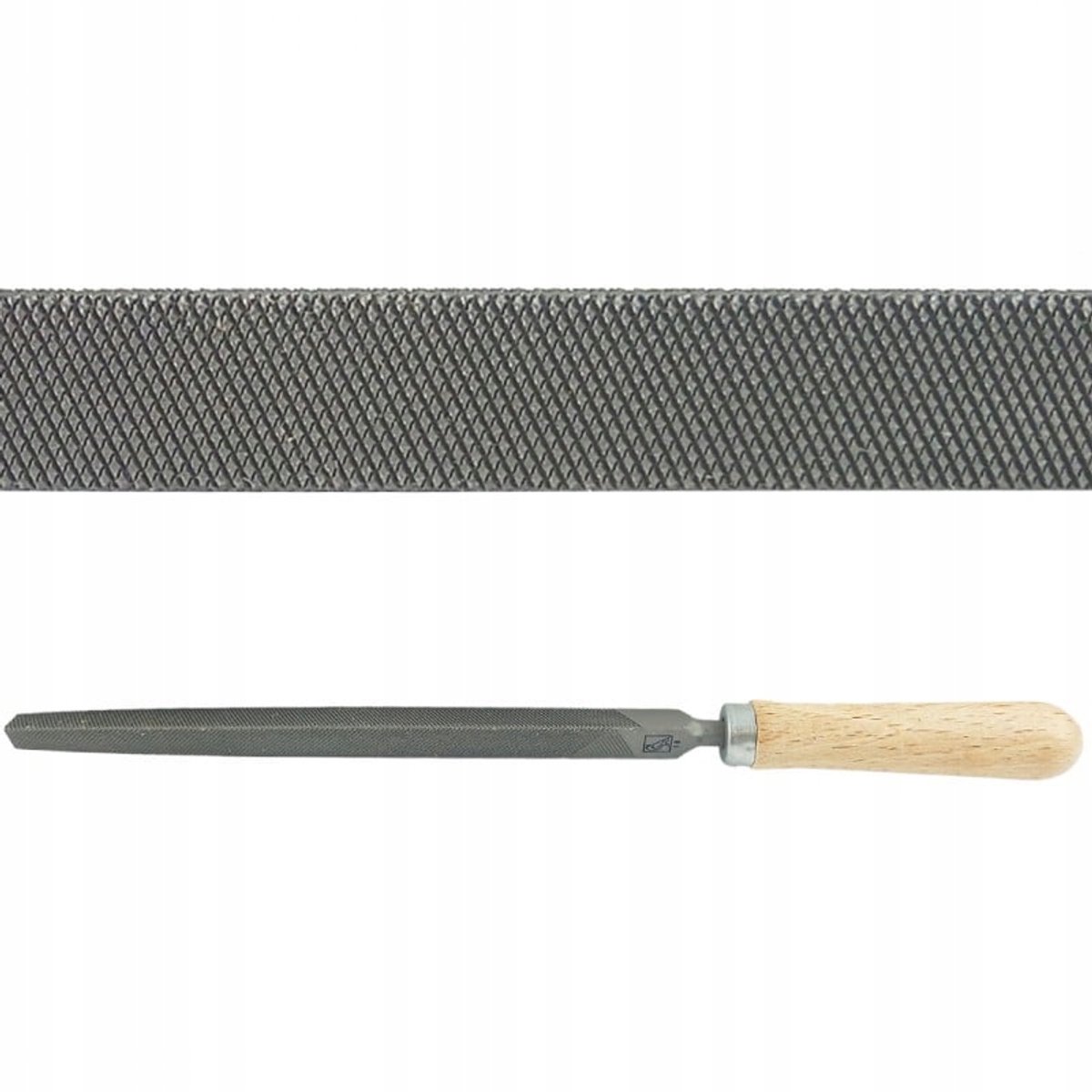 Merkloze Driehoekige Vijl 150mm - Precisie Handgereedschap