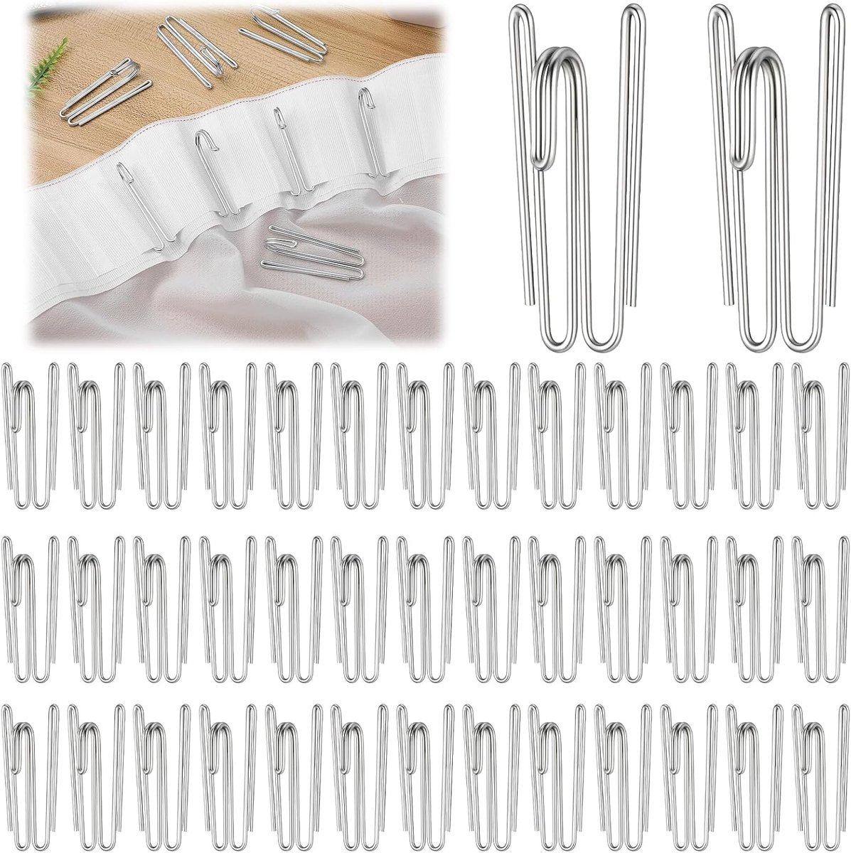 Gordijnhouders Hart Gouden Raamgordijn - Metallic - Stevige grip - Beschermt gordijnstof - ShopVlot