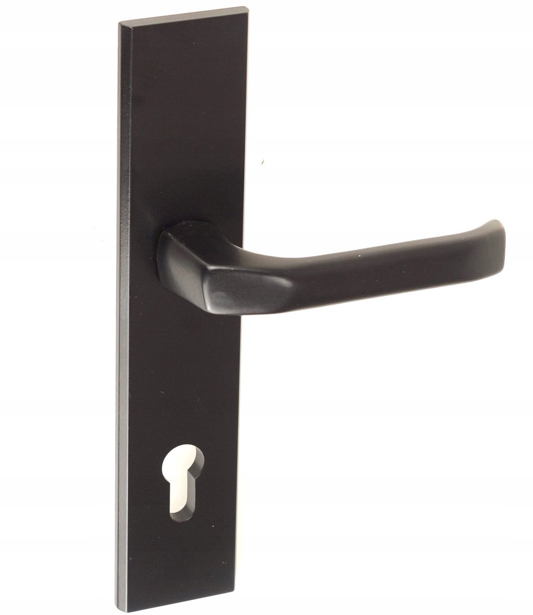 Zwarte NEO Buitendeurkruk 90mm - Universeel & Duurzaam