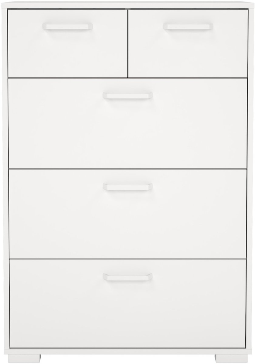 Giga Living Ladekast Sofia - Wit - 70x40x102cm