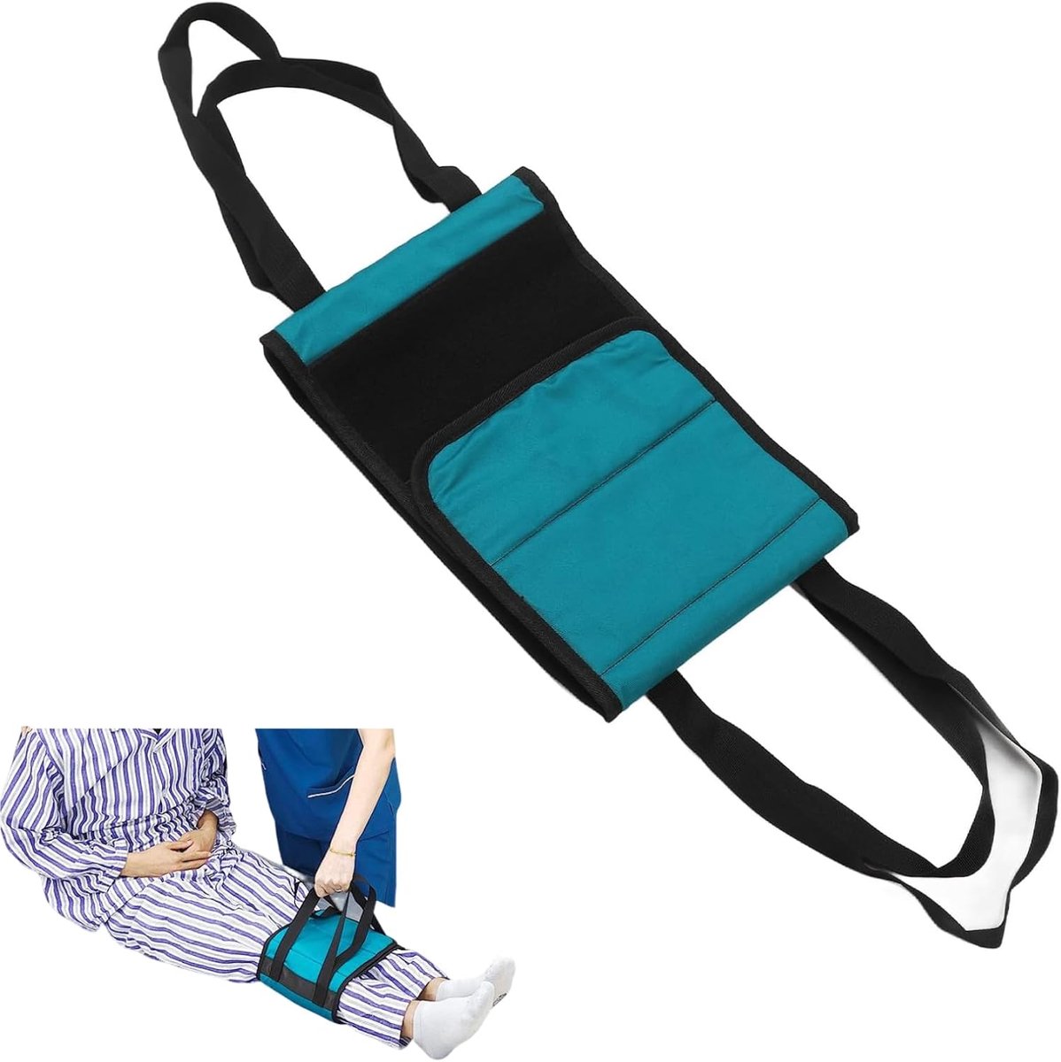 Leg lift belt - voor beperkte mobiliteit - ondersteunt herstel na operatie - verlicht vermoeidheid onderbenen - ShopVlot