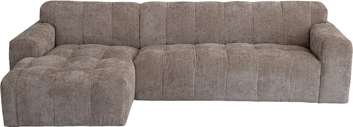 Tower Living Bank Austin 2,5-zits-ar + Chaise L Haga 30 Beige