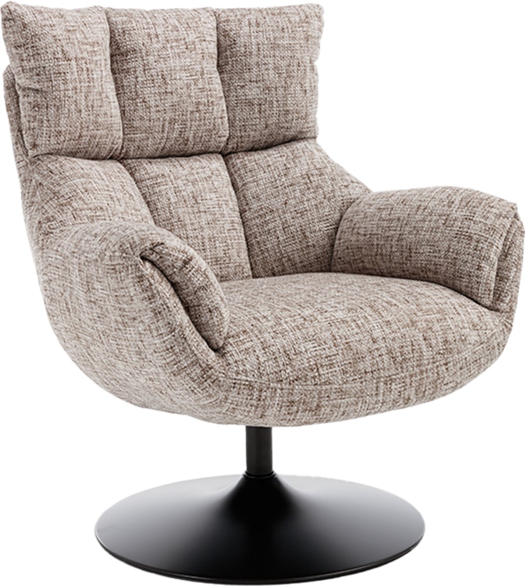 Tower Living Fauteuil Force Imo 15 Beige/bruin Draaibaar