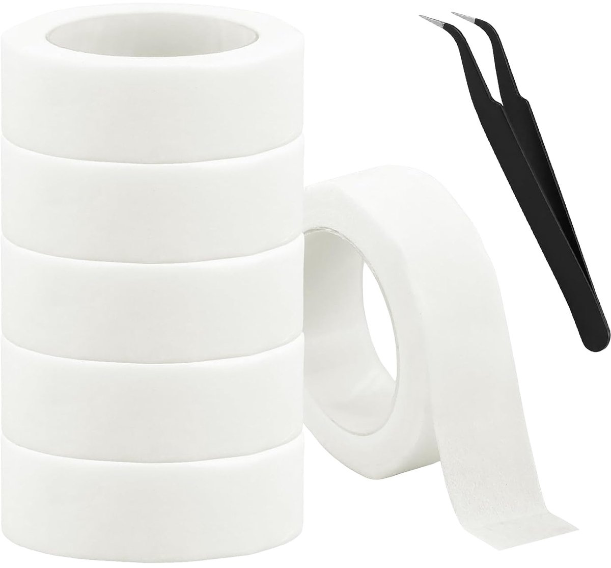 Wimperisolatietape 60 meter - witte tape - ademend en huidvriendelijk - perfect voor wimperextensions - ShopVlot