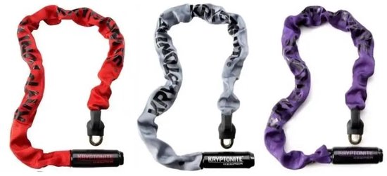 Kryptonite Kettingslot Keeper 85 Cm Staal Paars van Kryptonite — afbeelding 2