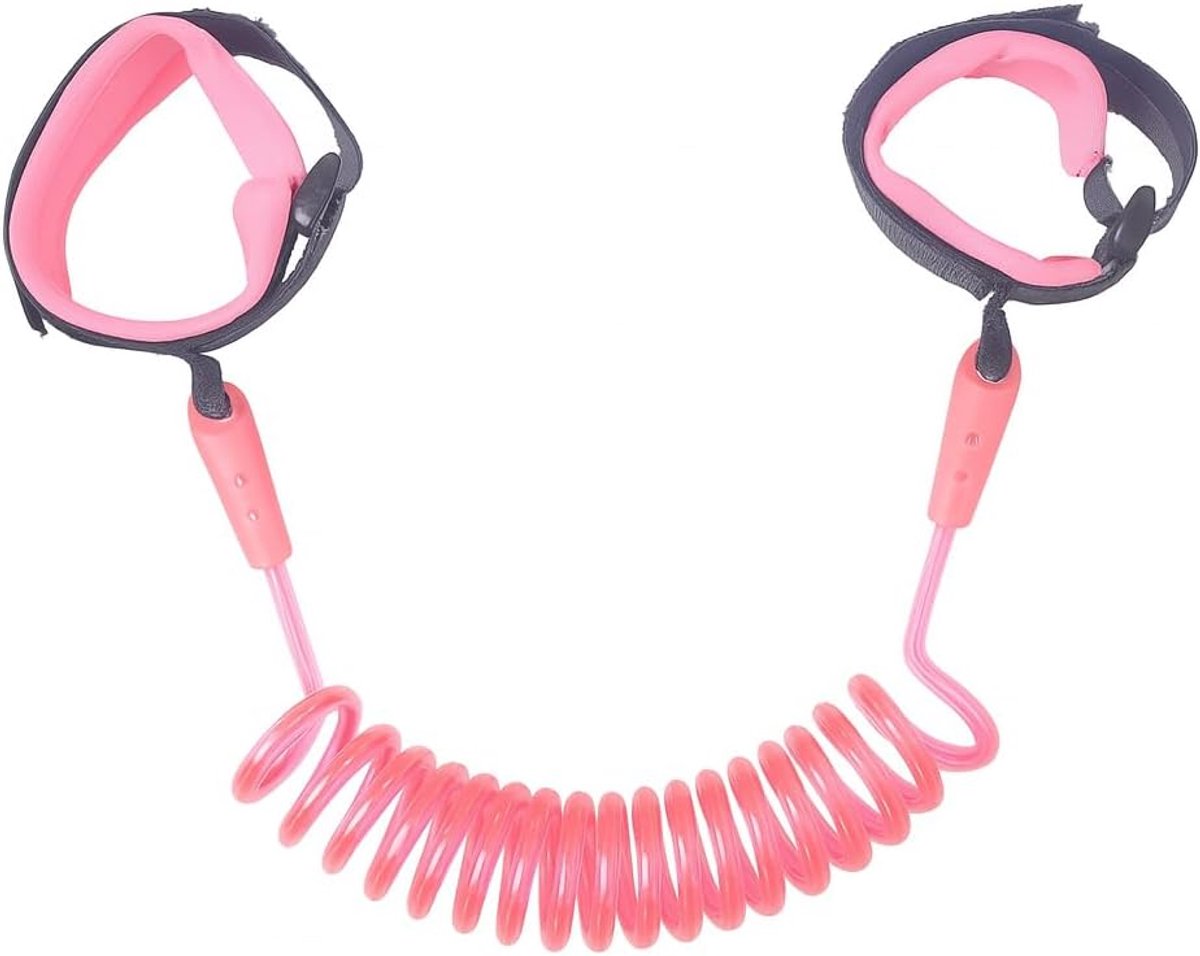 Kindveiligheid Polsband 2 Meter - Anti-verlies Lussen - Sterk en Comfortabel - Ideaal voor Drukke Omgevingen - ShopVlot