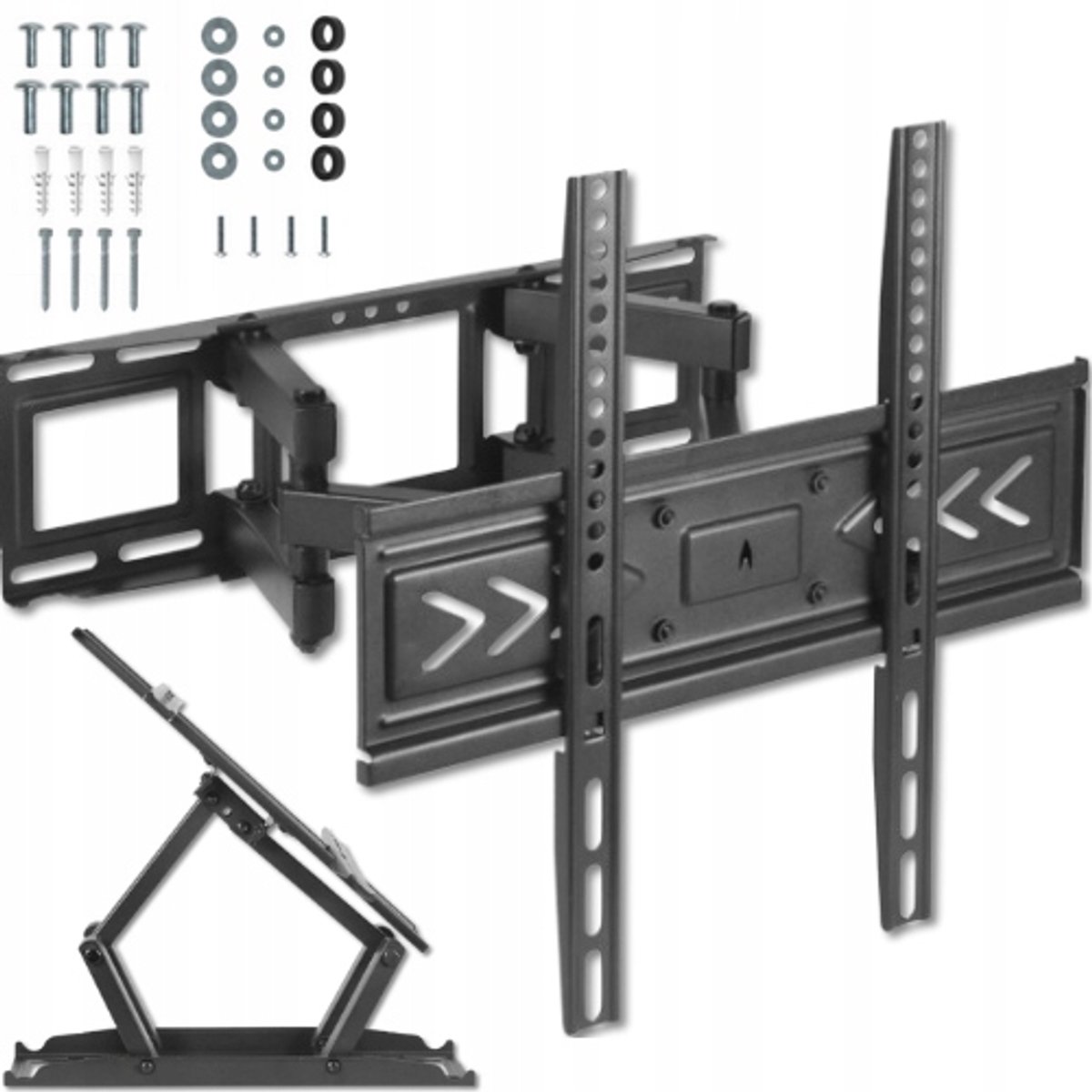 Universele TV beugel 25-70 inch - Draaibaar, Kantelbaar, Sterk