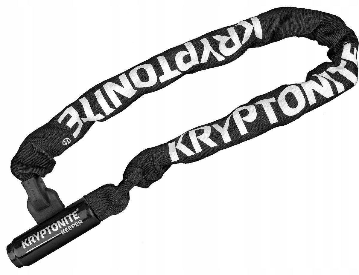 Kryptonite Keeper 785-ketting met Geïntegreerd Slot – Kettingslot Fiets – Fietsslot met Ketting voor Elektrische Fiets – 85 cm – Staal – Zwart – foto 5