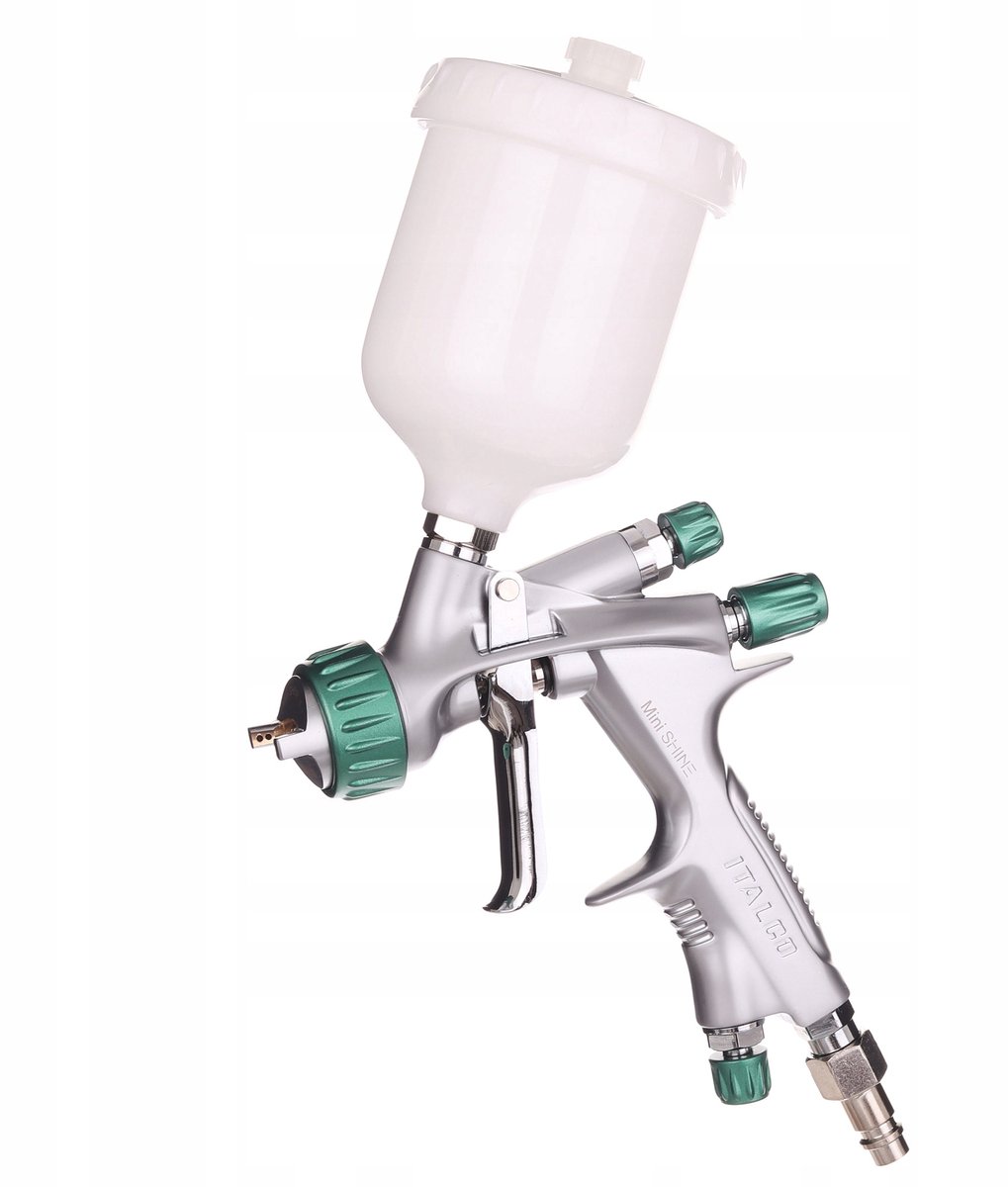 Mini HVLP Verfspuit 0,8mm 250ml - Precisie voor Spotrepair