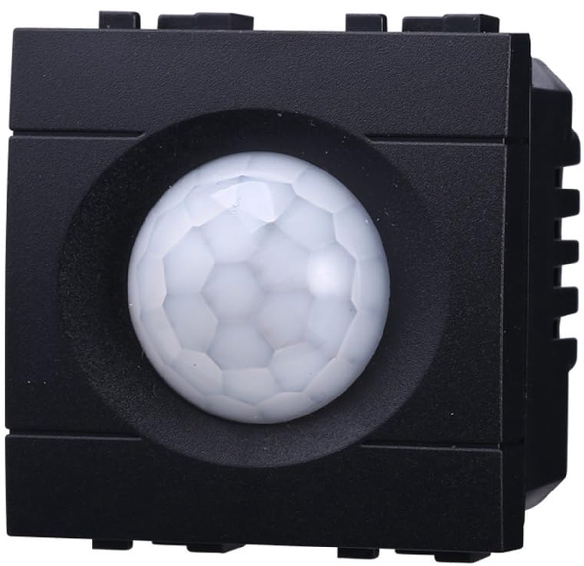 Bewegingssensor PIR Timer 2P 2M - zwart - compatibel met Bticino Living International - eenvoudig te installeren - ShopVlot