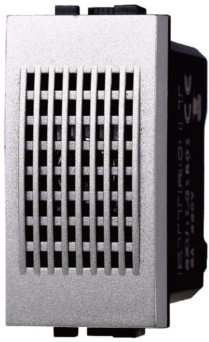 Ronzator 220V 6A - grijs - universeel elektrisch component - eenvoudig te installeren - ShopVlot