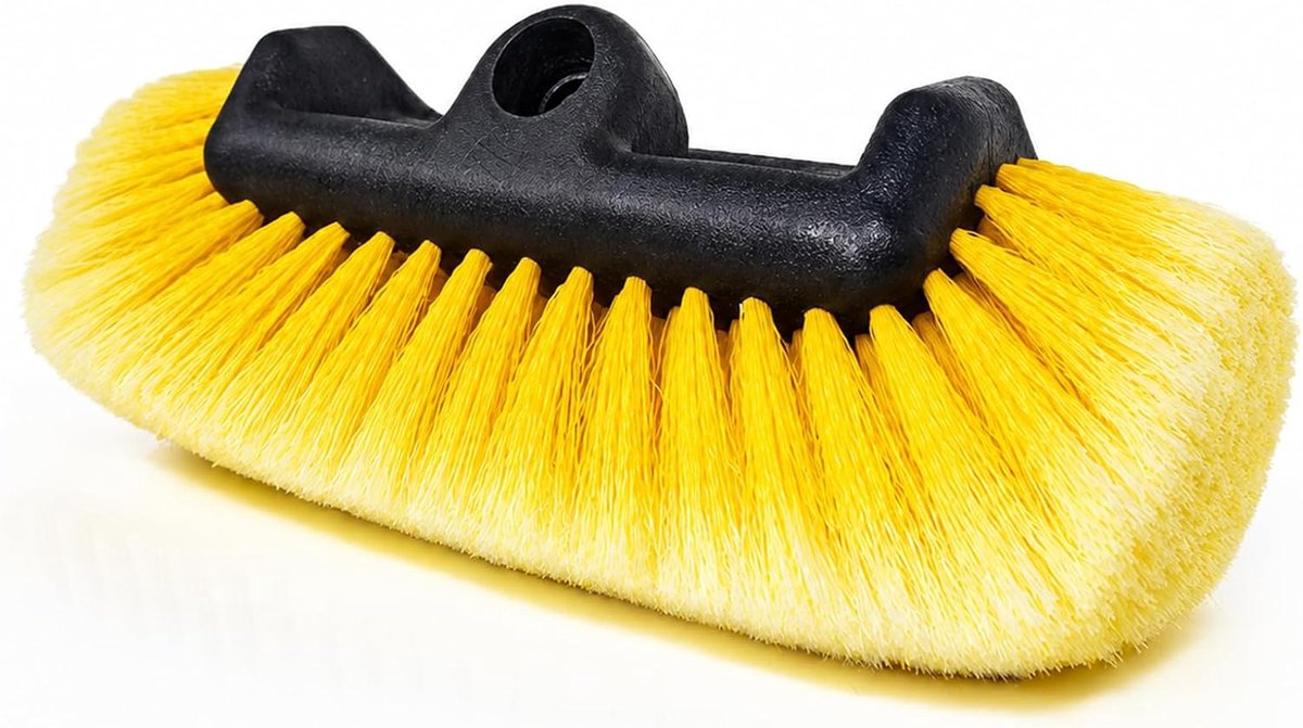 Autowasborstel 30 cm - zachte borstelharen - krasvrij en lakvriendelijk - ideaal voor campers en vrachtwagens - ShopVlot