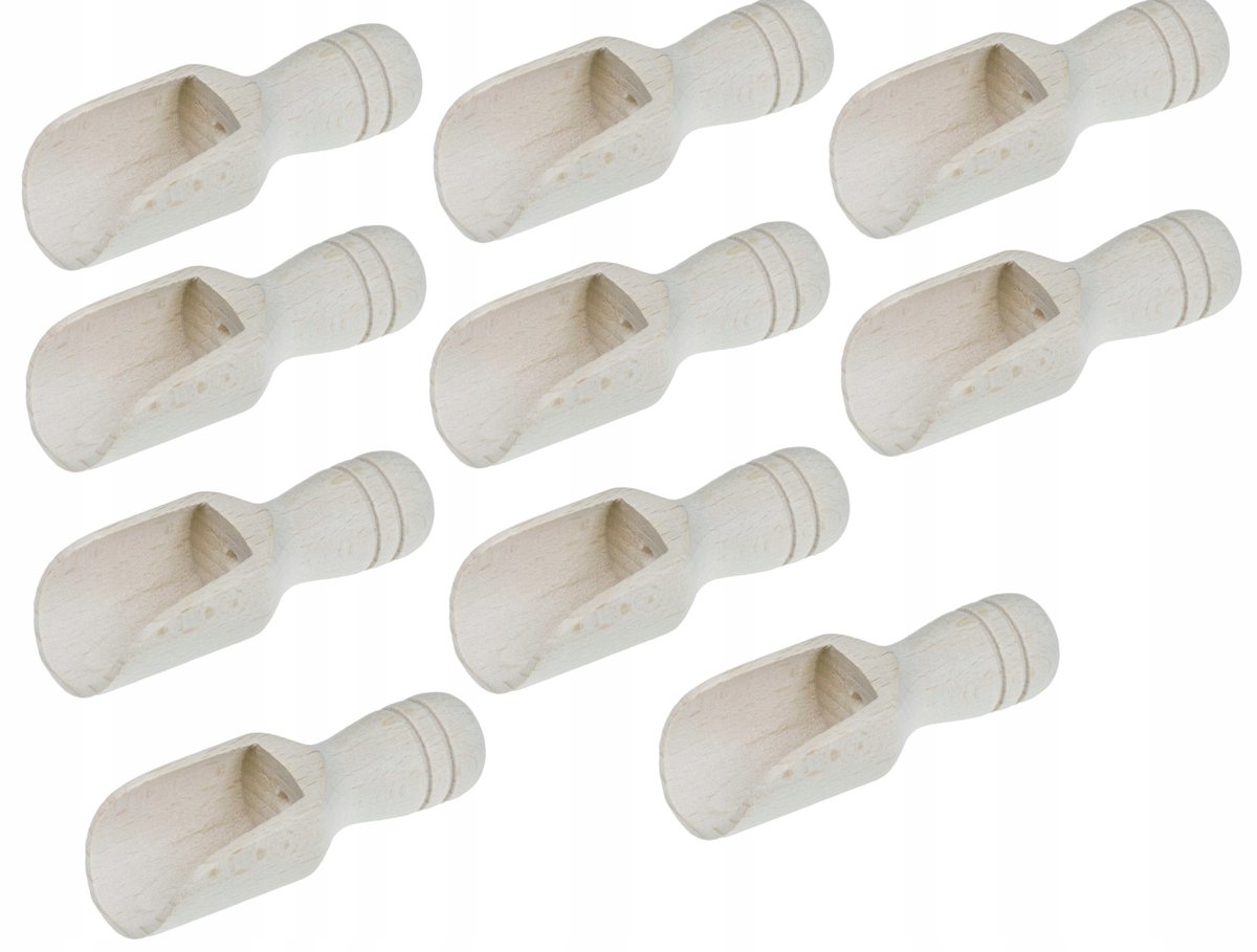 Houten schepje met vrije 7,5cm - 50 stuks