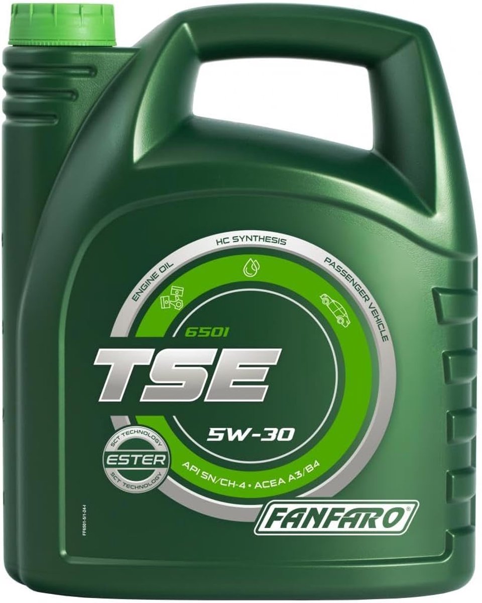 Motorolie 5W-30 - Hydrosynthetisch - Turbocharged bescherming - Vermindert slijtage