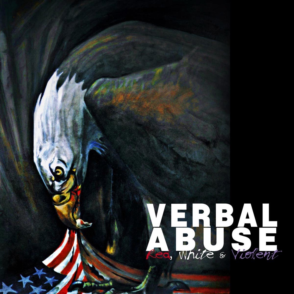 Verbal Abuse - Red, White & Violent (LP)