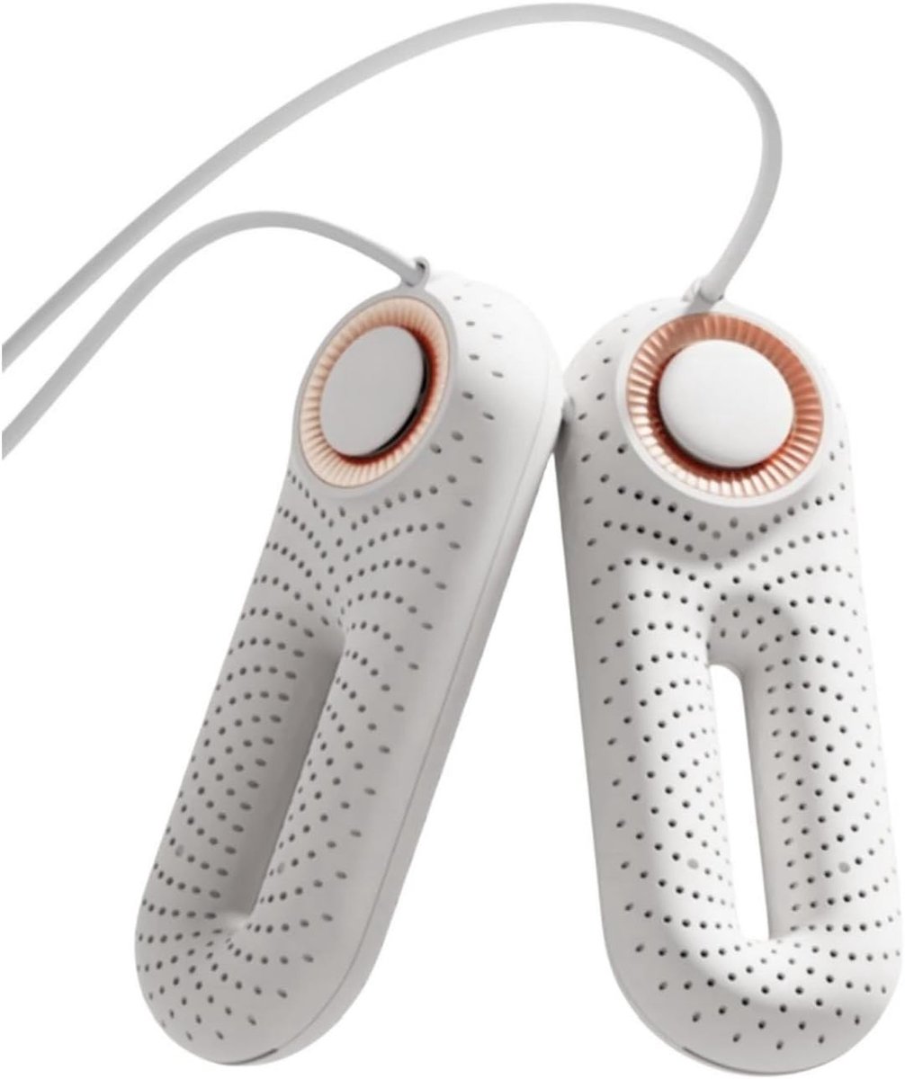 Schoendroger - Wit - Elektrisch - Met Timerfunctie en Warmtebescherming - Voor Diverse Schoenen en Laarzen