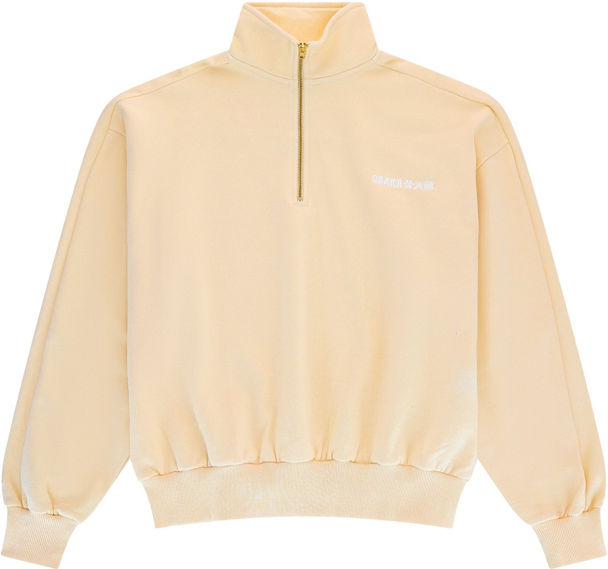 Osaka Men Half Zip Sweater Washi