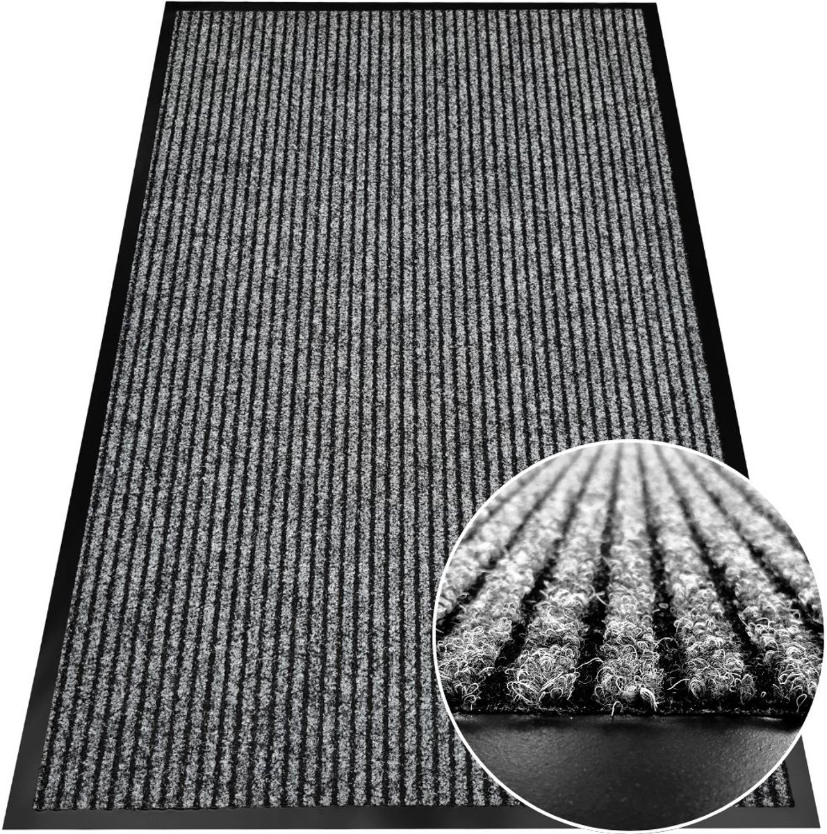 Merkloze Deurmat 120x240 cm - Vuil- en Waterafvoerend