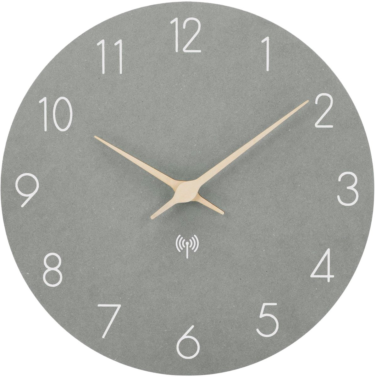 Draadloze wandklok 40,6 cm - MDF - stil en tikvrij - perfect voor slaapkamer en keuken - ShopVlot