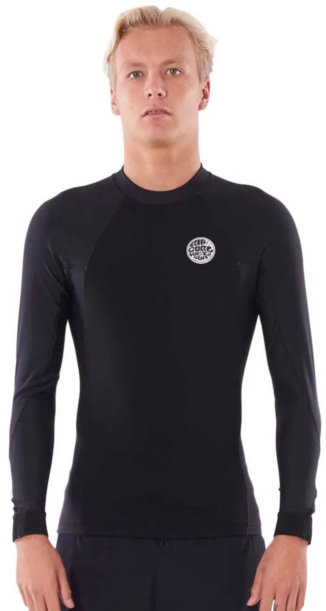 Rip Curl Flashbomb 0.5 Mm Thermisch T-shirt Met Lange Mouwen Zwart XL Man