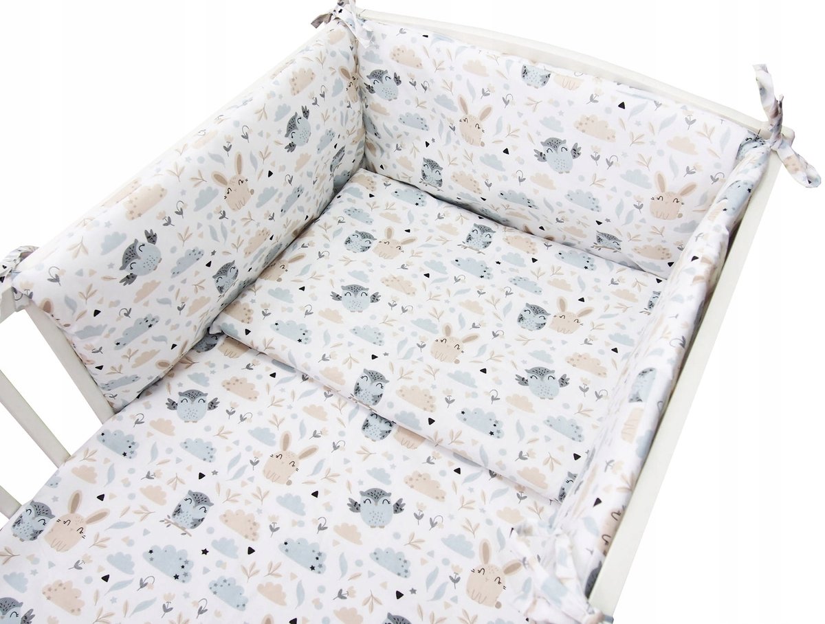 Kerstin Kinderbeddengoed 120x90 cm met Bedbeschermer
