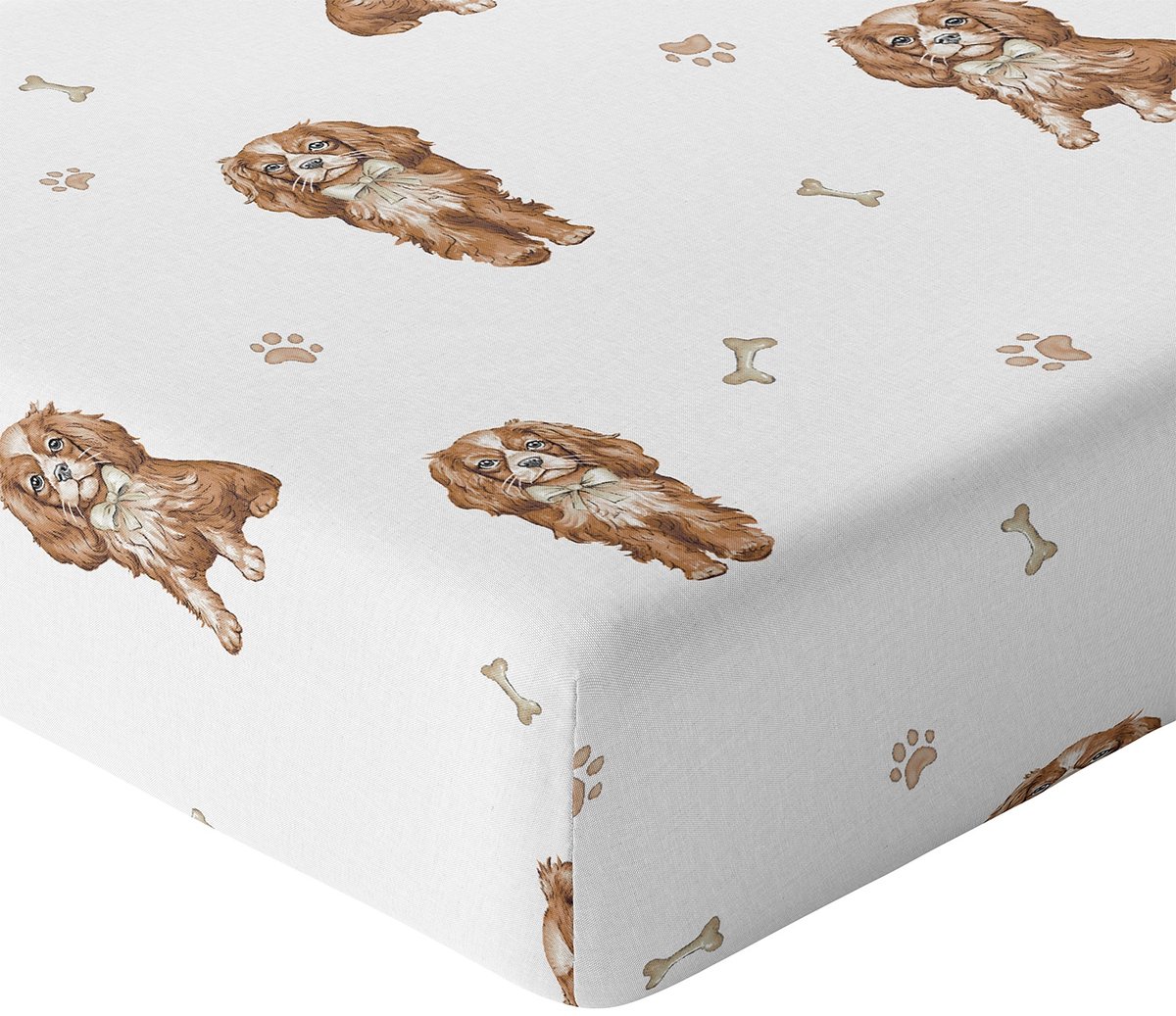 100% Katoenen Hoeslaken Kinderbed 160x80cm met Elastiek