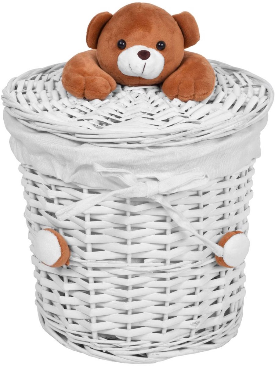 Wikkelen mand met teddybeer, 15L, voor kinderkamer