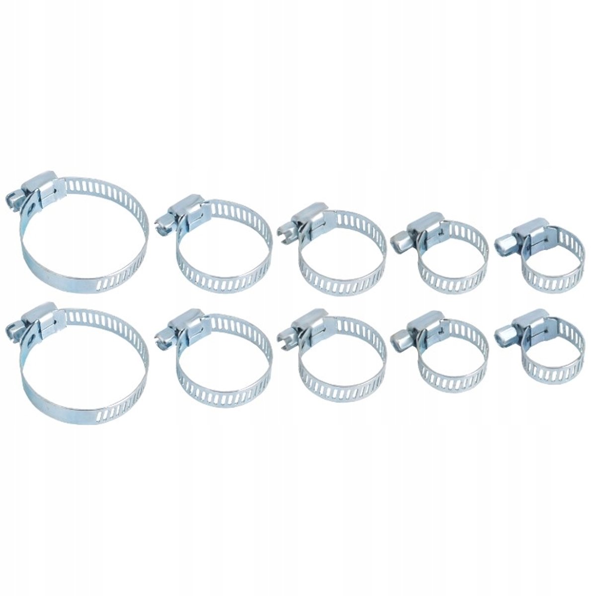 10x slangklemmen RVS 8-36mm - universele klemmen