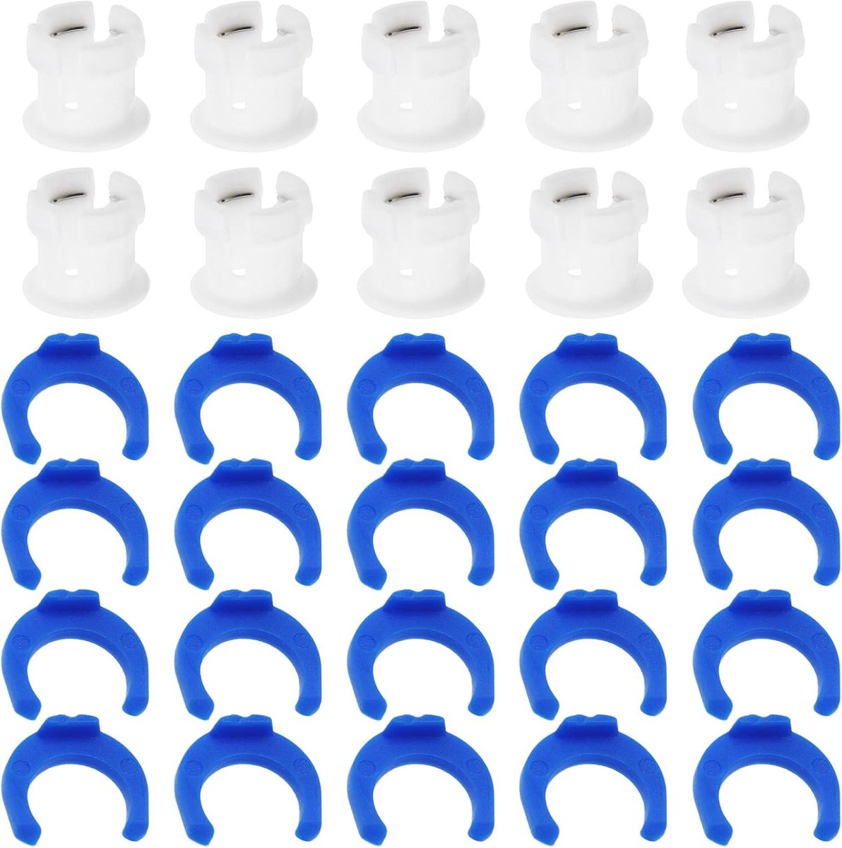 Tube koppeling collet klem clip kit 10 sets - 6mm diameter - veilig en duurzaam - perfect voor 3D printer - ShopVlot