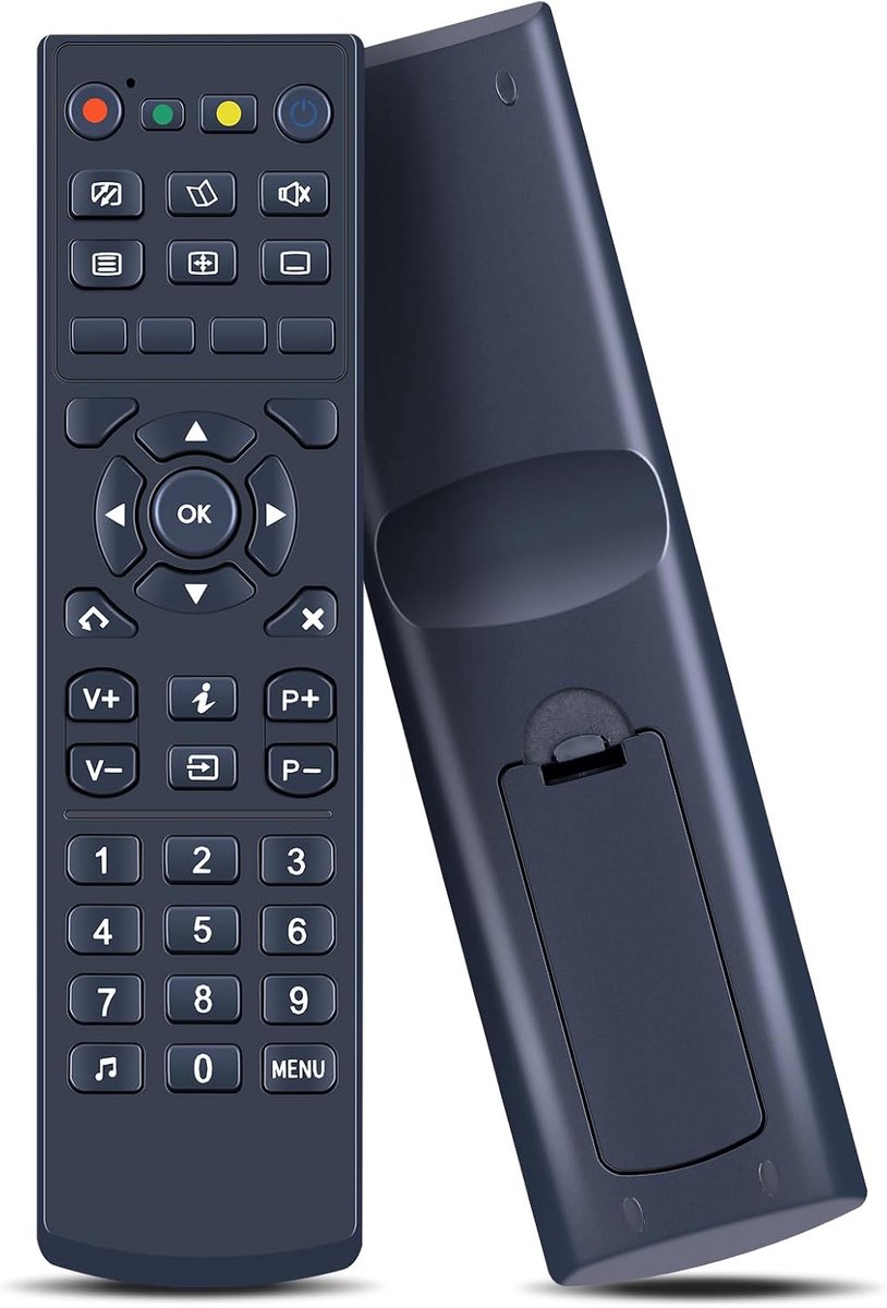 Afstandsbediening voor TNTSAT tv-box DS81-91 86 87 - Multicolor - Geen installatie nodig - Direct gebruiksklaar - ShopVlot