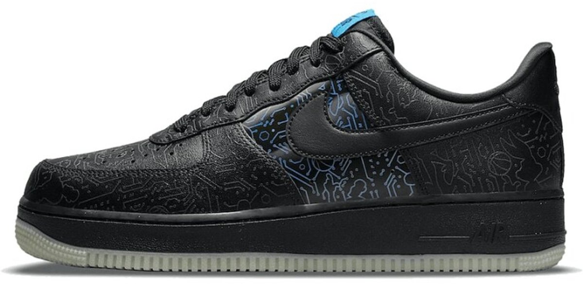 Nike Air Force 1 ’07 Computer Chip Space Jam [DH5354-001] Zwart