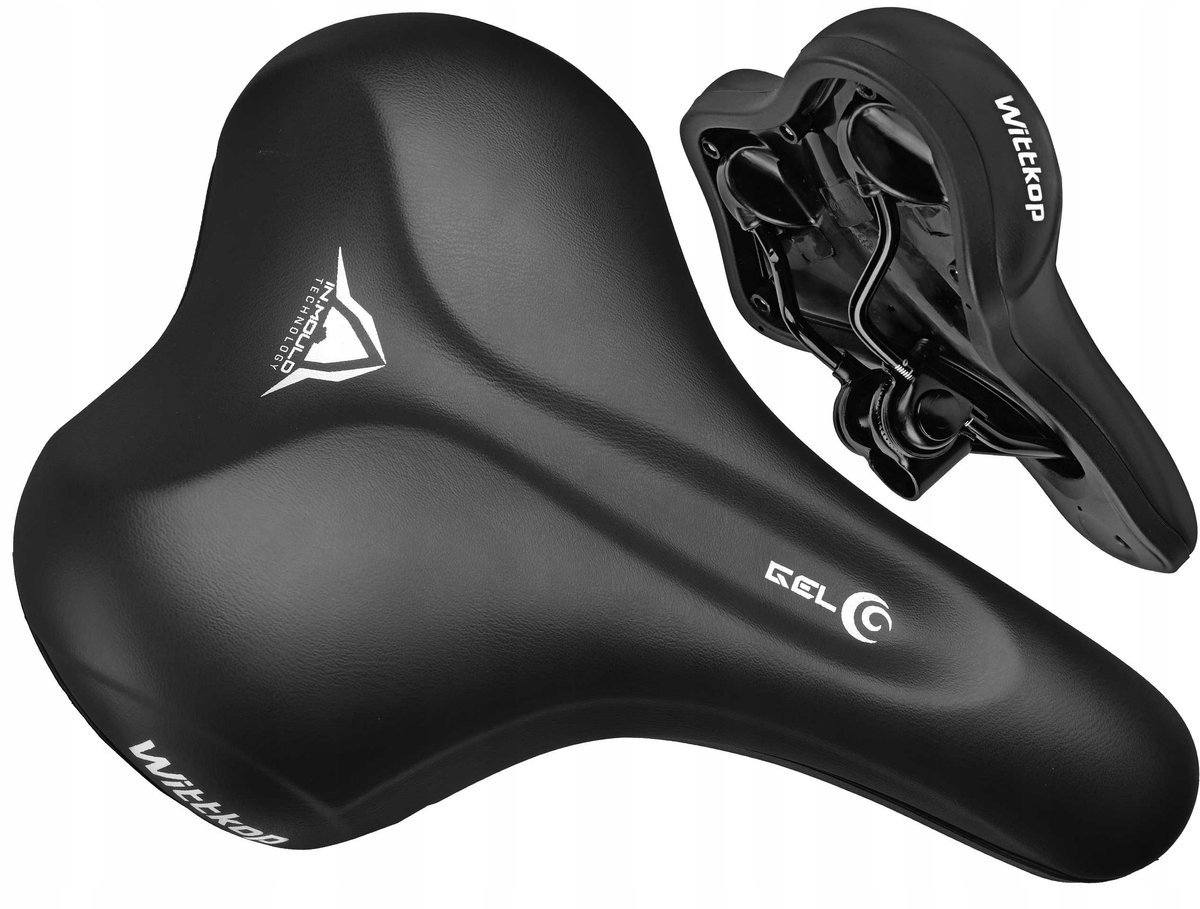 Wittkop In Mould Gel 2.0 Fietszadel - Comfortabel Trekking Zadel