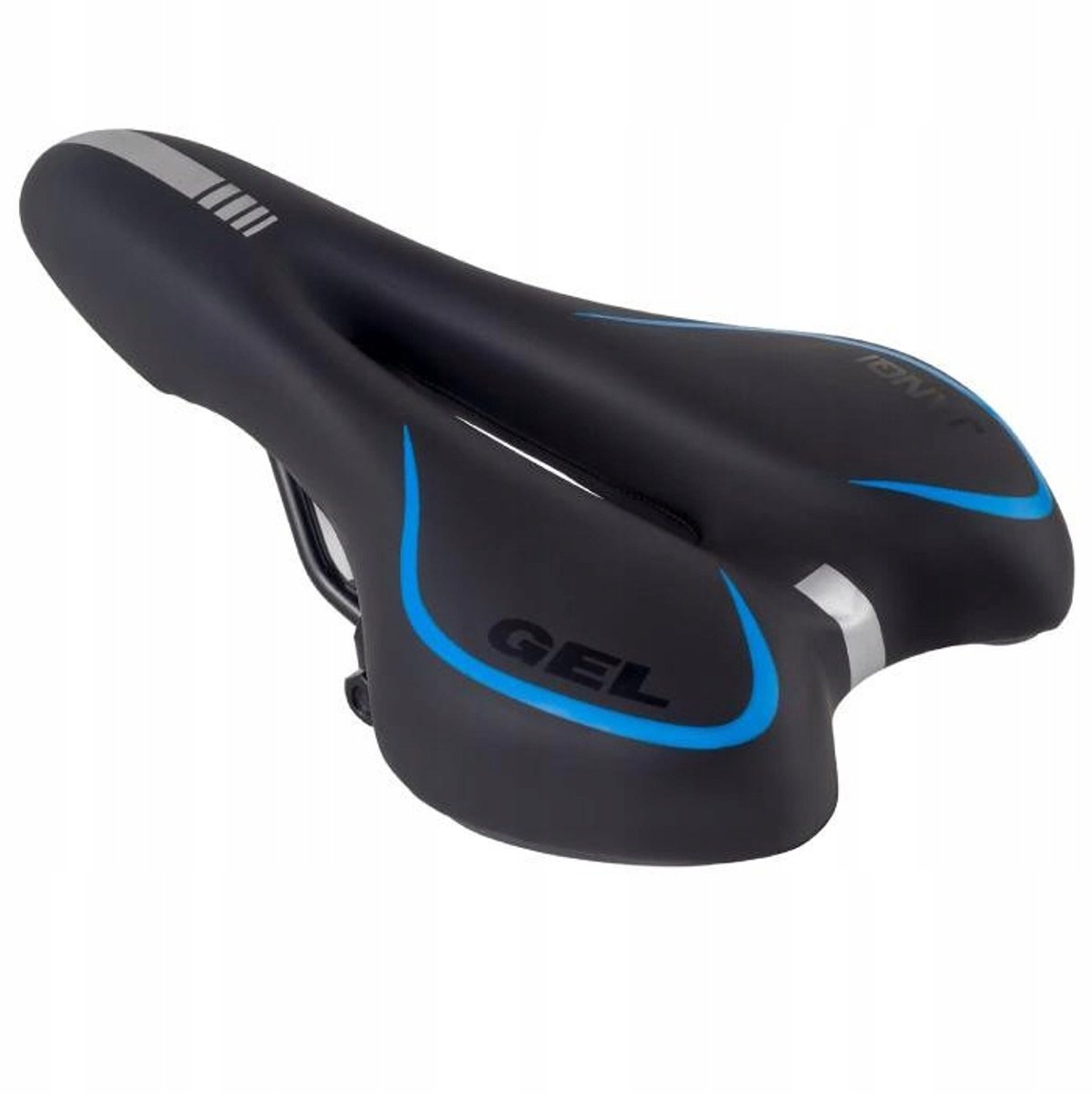 Roxar Gel Fietszadel Blauw - Comfortabel en Ergonomisch