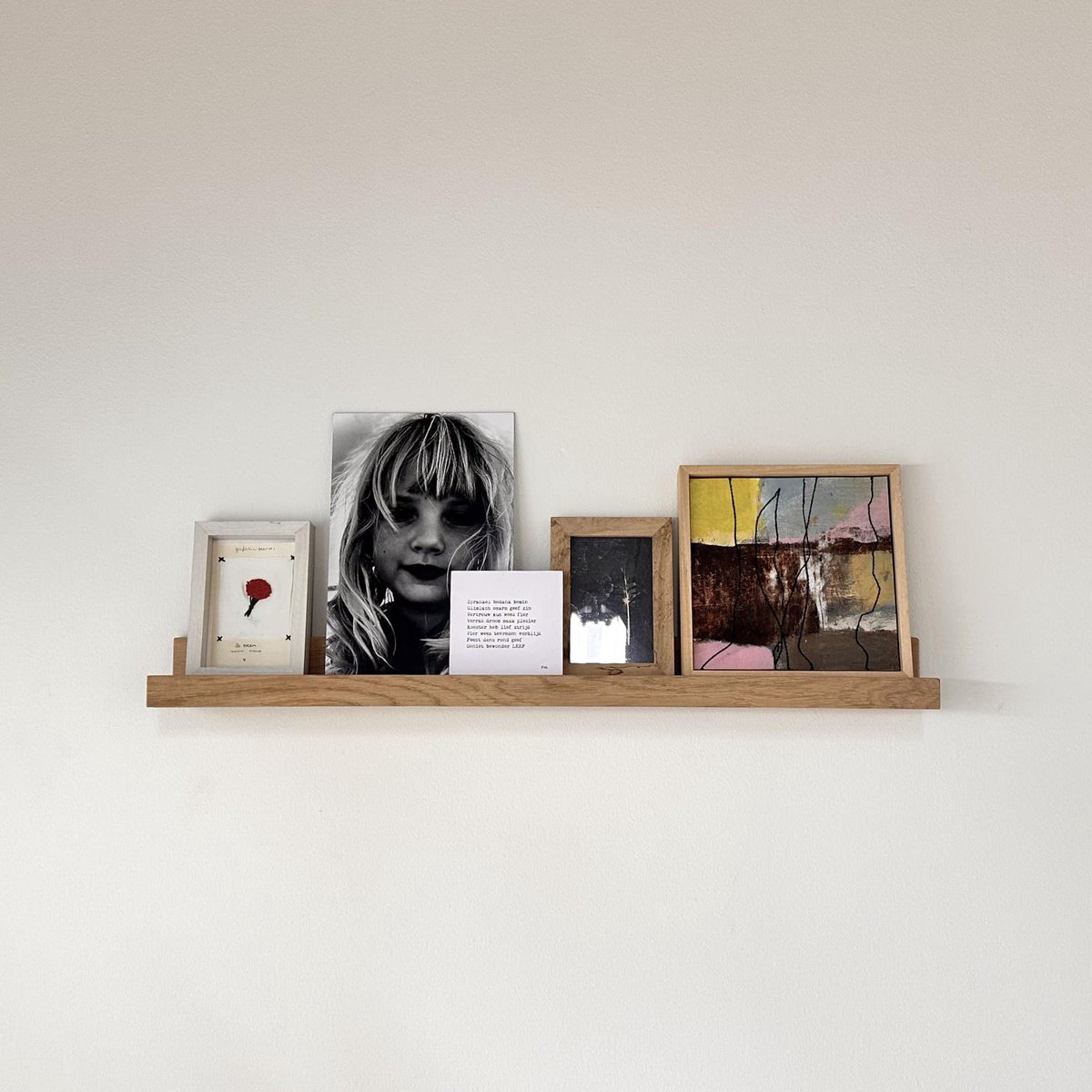 GoudmetHout® - Luxe fotoplank - 80 cm